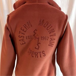 Reversible fleece hoody NWT! Small. Very unique. Y2K.